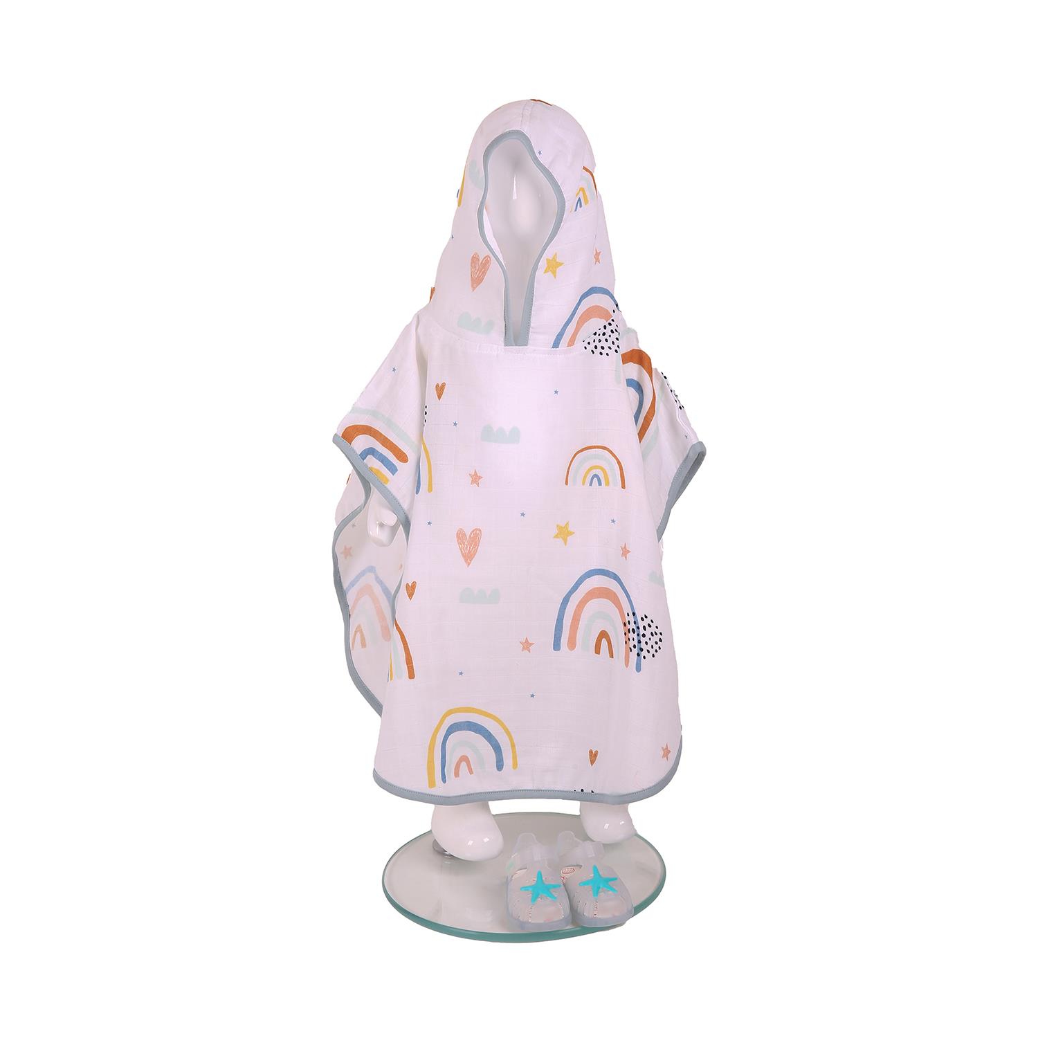 Müslin Panço - Gökkuşağı Çocuk Müslin Panço - Miespiga