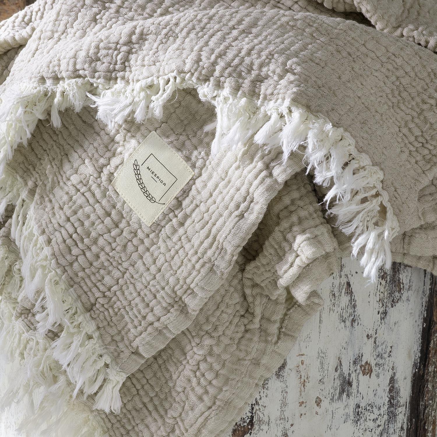 Müslin Peştemal - Gold 3 Kat Müslin Peştemal Plaj Havlusu 125x190 - Miespiga