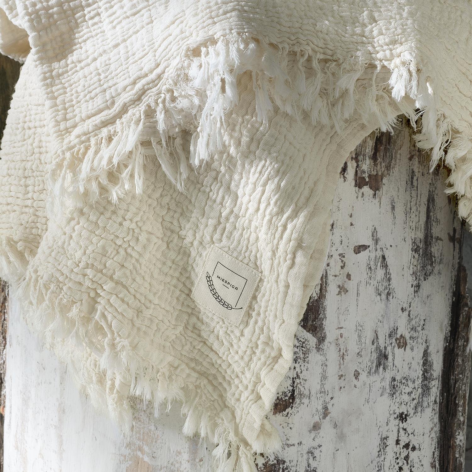 Müslin Peştemal - Gold 3 Kat Müslin Peştemal Plaj Havlusu 125x190 - Miespiga