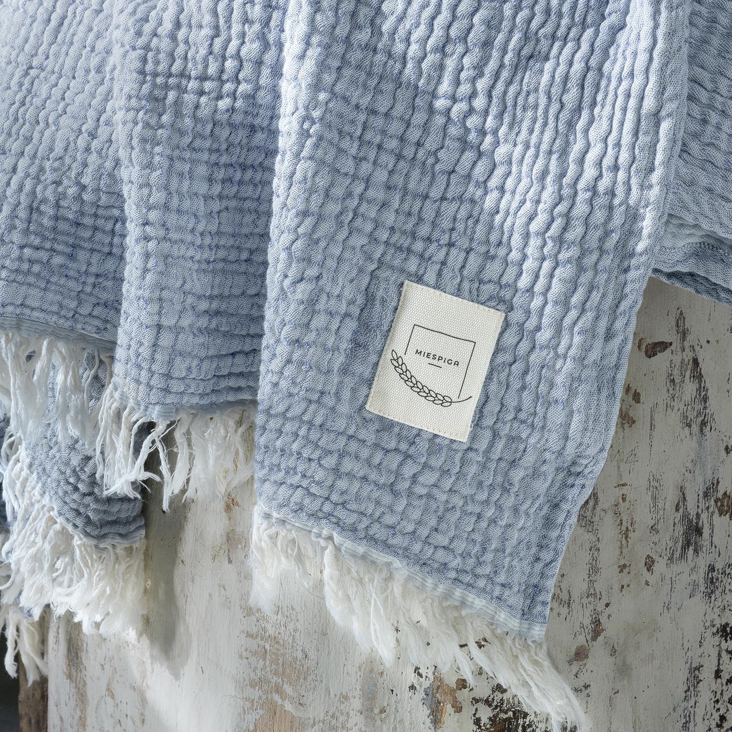 Müslin Peştemal - Gold 3 Kat Müslin Peştemal Plaj Havlusu 125x190 - Miespiga