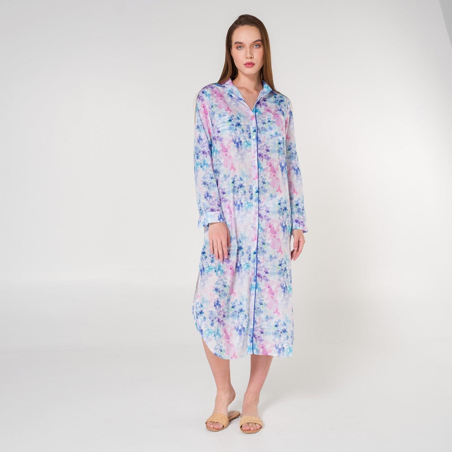 Plaj Elbisesi - Helen Vual Plaj Gömlek Elbise - Miespiga