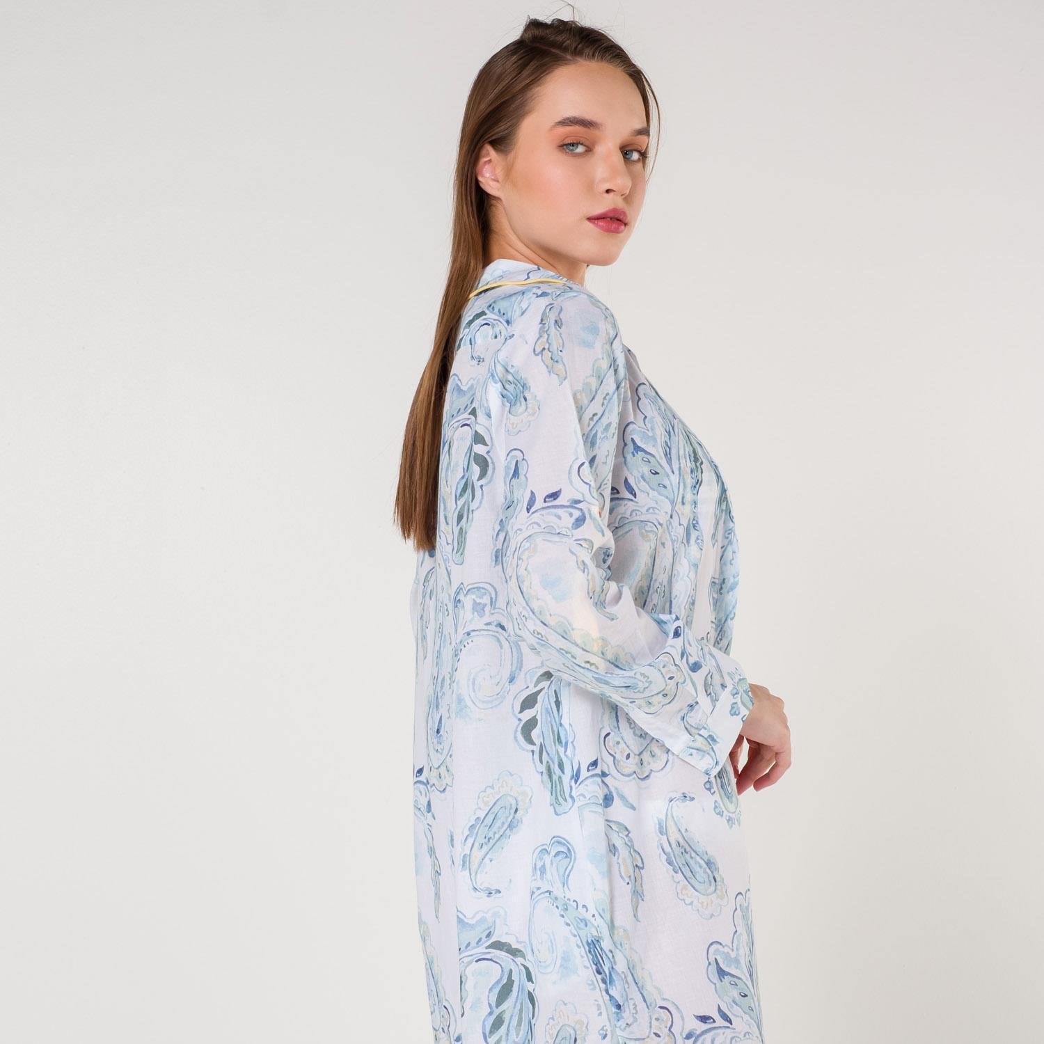 Plaj Elbisesi - Helen Vual Plaj Gömlek Elbise - Miespiga