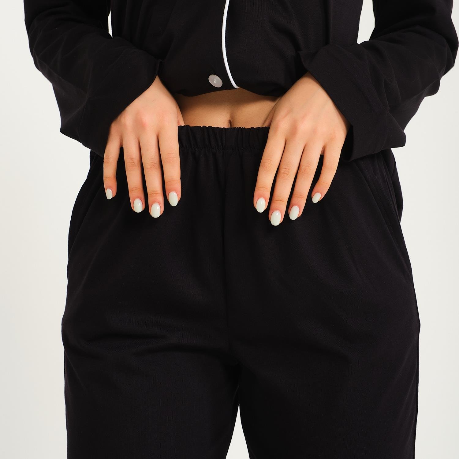 Pijama Takımı - Kadın Gömlek Pantolon Pijama Takımı - Miespiga