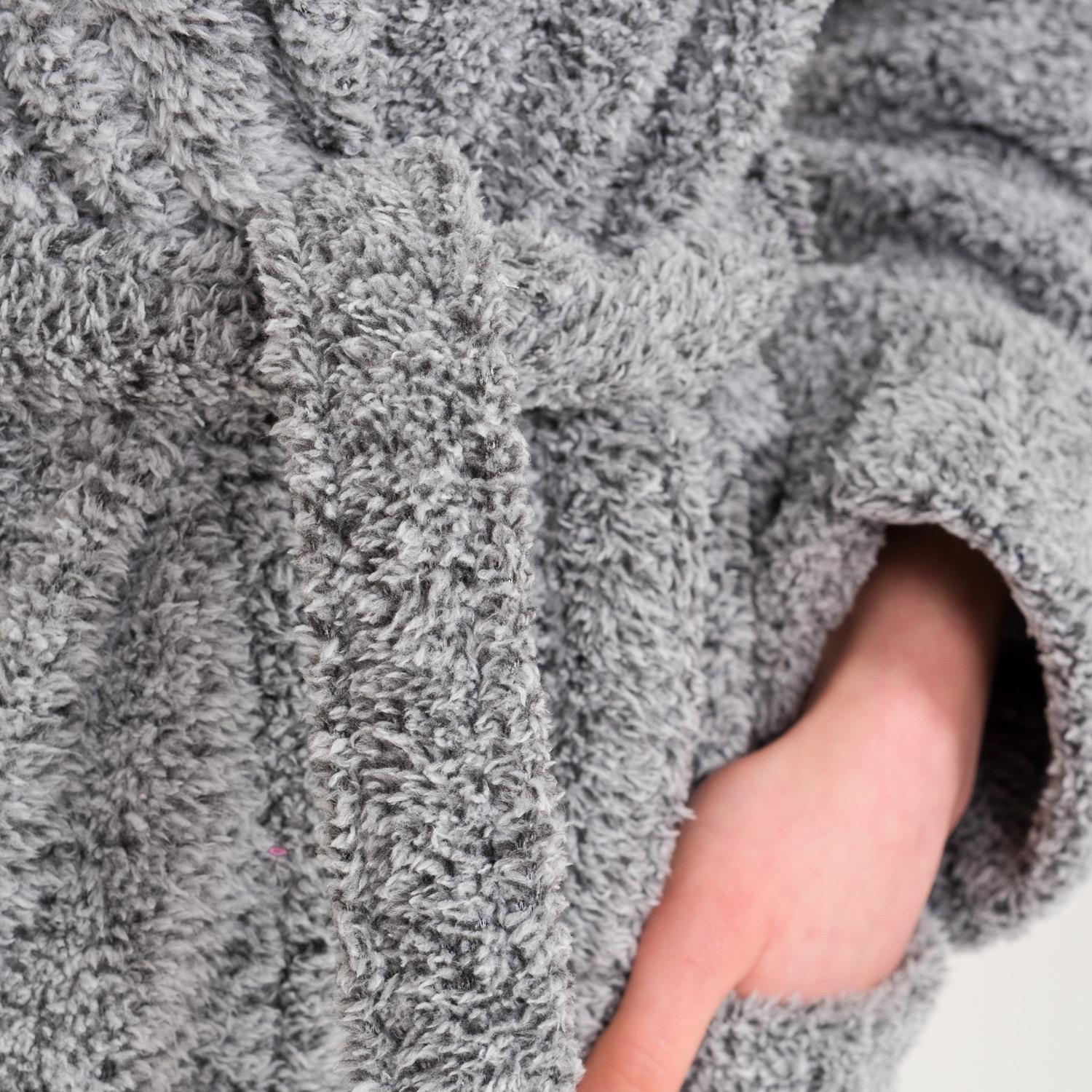 Sabahlık - Kadın Welsoft Şal Yaka Polar Sabahlık - Miespiga