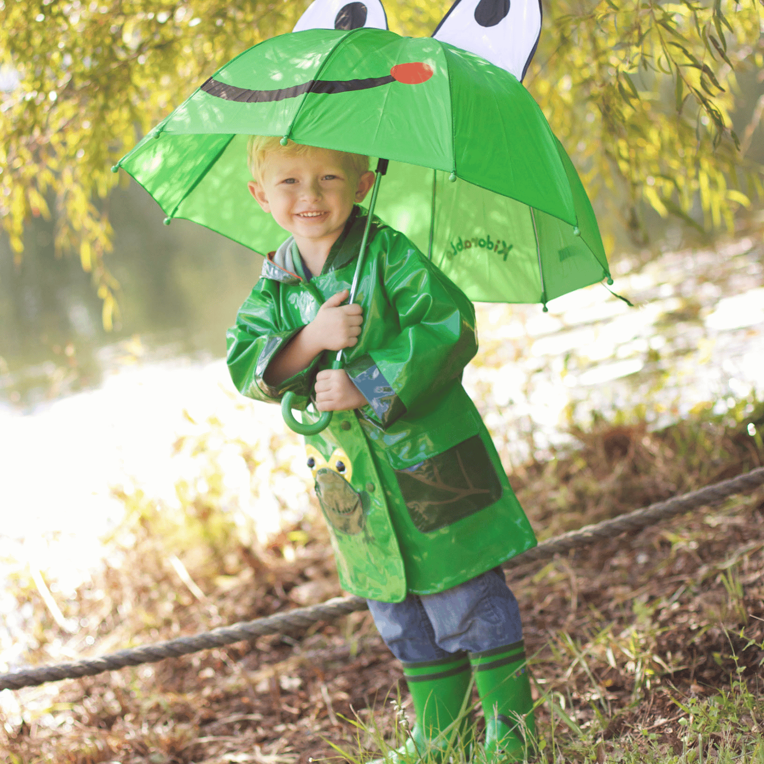 Şemsiye - Kurbağa Çocuk Şemsiye - Kidorable