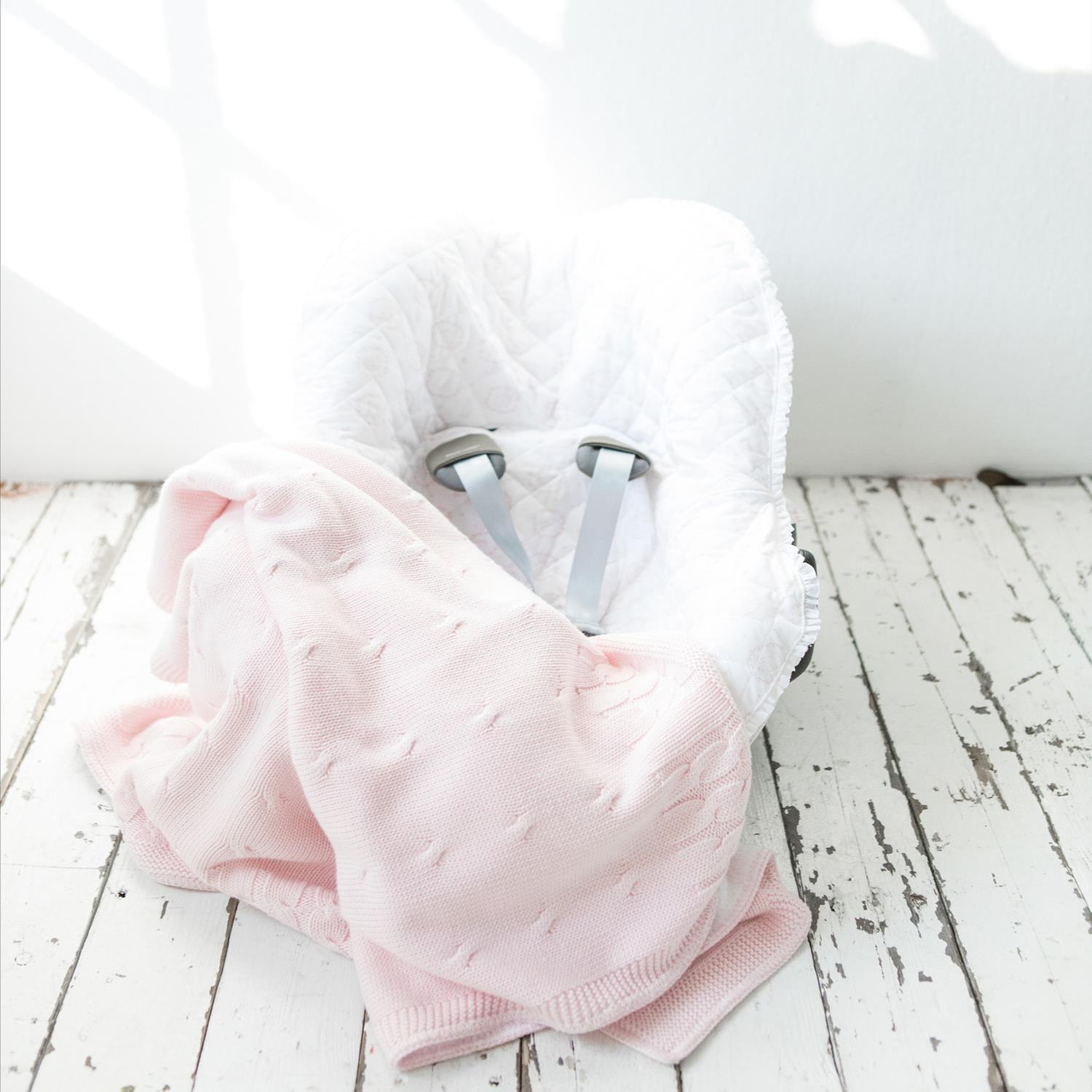 Araba Koltuğu Kılıfı - Little Forest Pink Araba Koltuğu Kılıfı - Poetree Kids