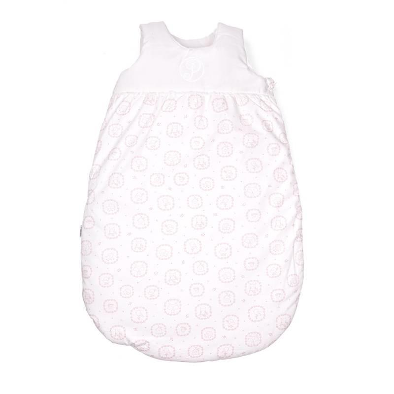 Bebek Uyku Tulumu - Little Forest Pink Kolsuz Bebek Uyku Tulumu 70 cm - Poetree Kids