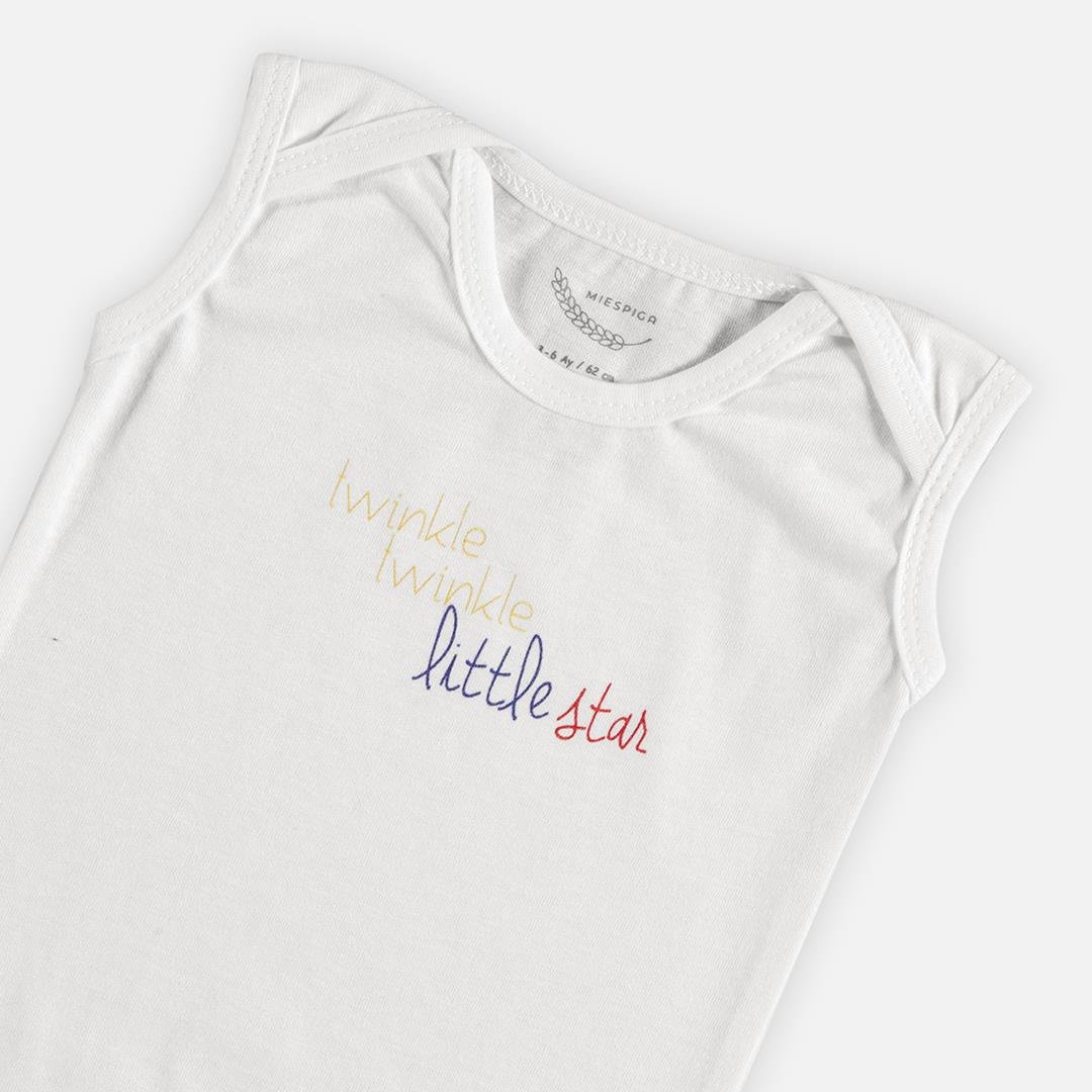 Body - Little Star Bebek Kolsuz Body 2'li Set - Miespiga