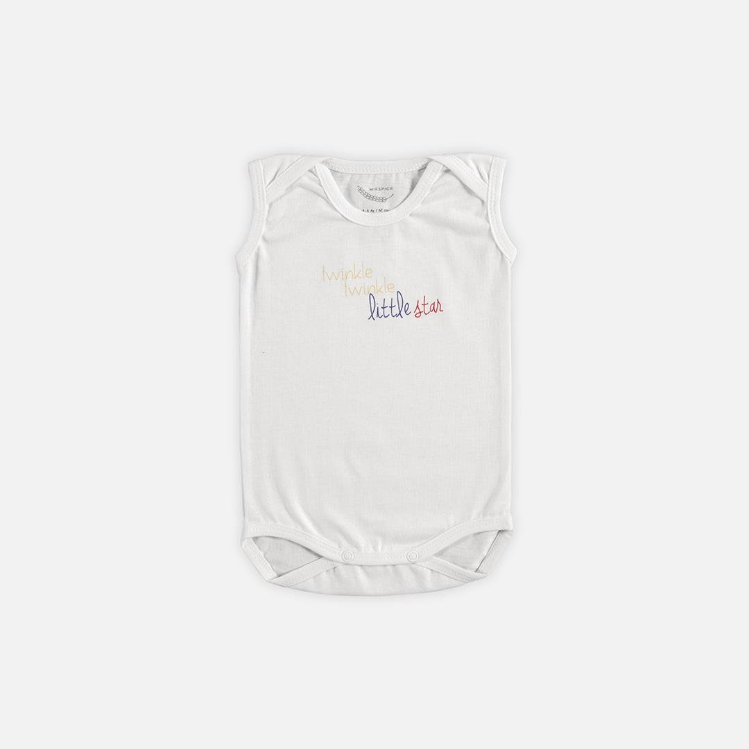 Body - Little Star Bebek Kolsuz Body 2'li Set - Miespiga