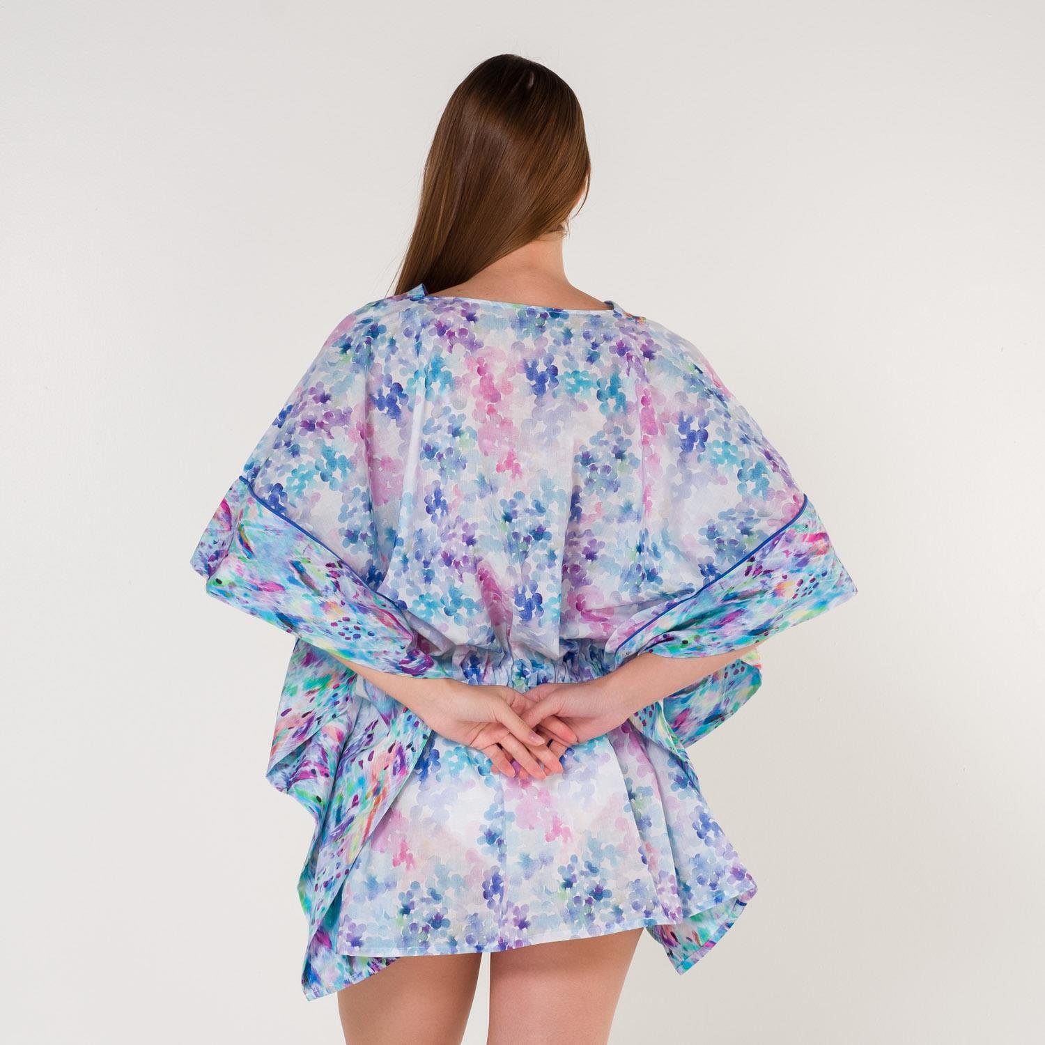 Plaj Elbisesi - Mila Vual Püsküllü Plaj Elbisesi - Miespiga