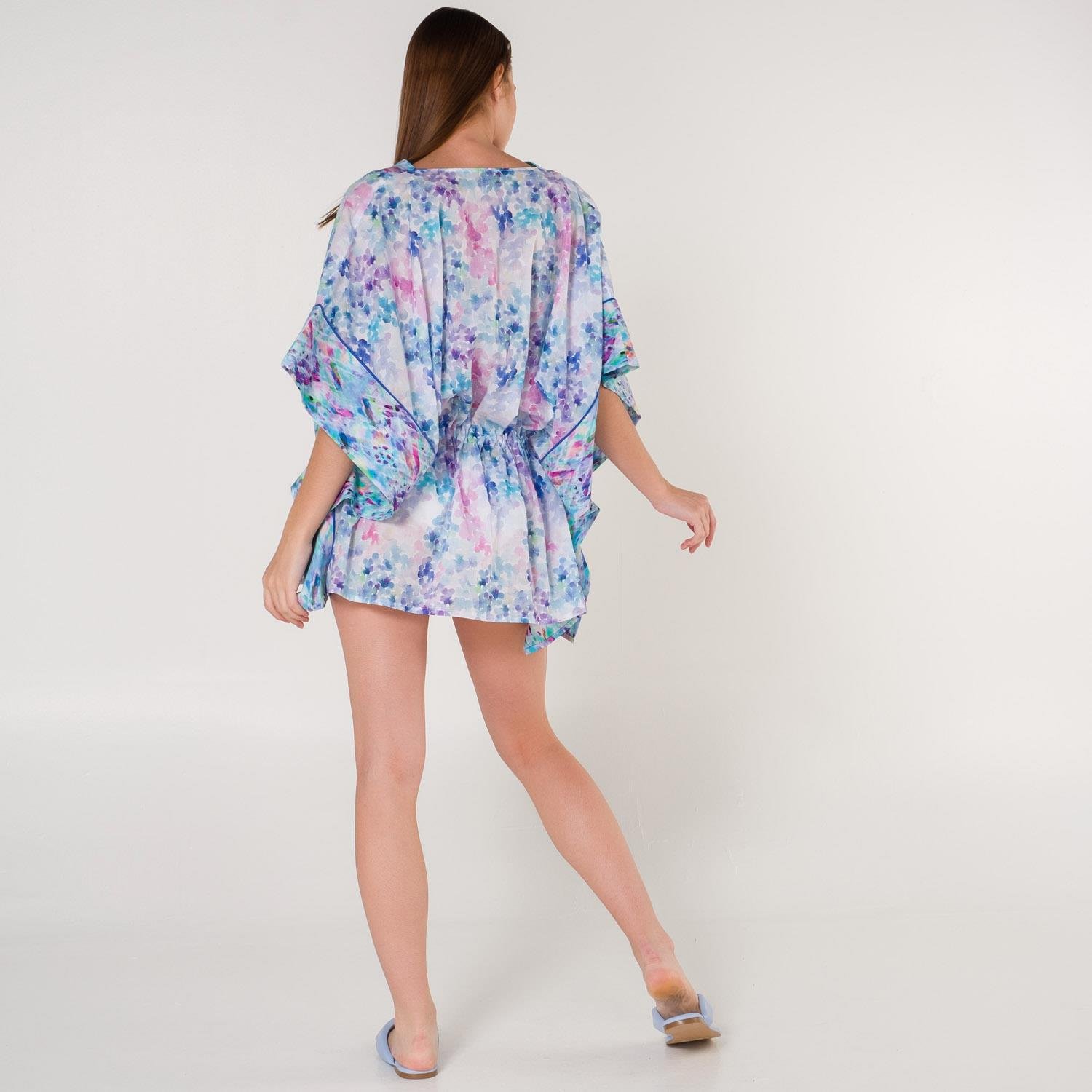 Plaj Elbisesi - Mila Vual Püsküllü Plaj Elbisesi - Miespiga