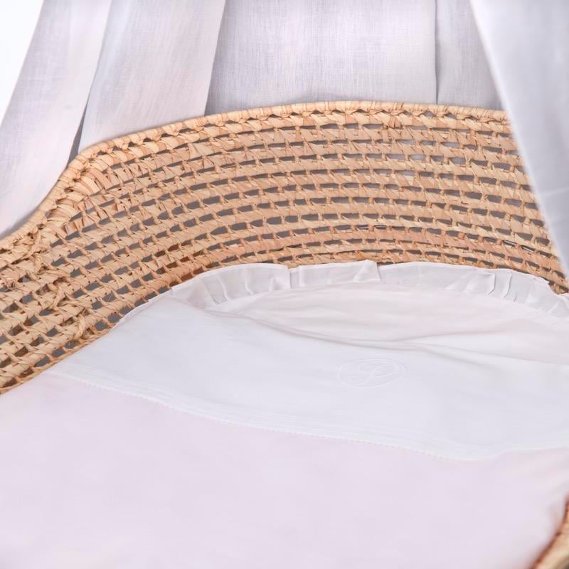 Nevresim Takımı - Oxford Soft Pink Beşik Nevresim Takımı - Poetree Kids