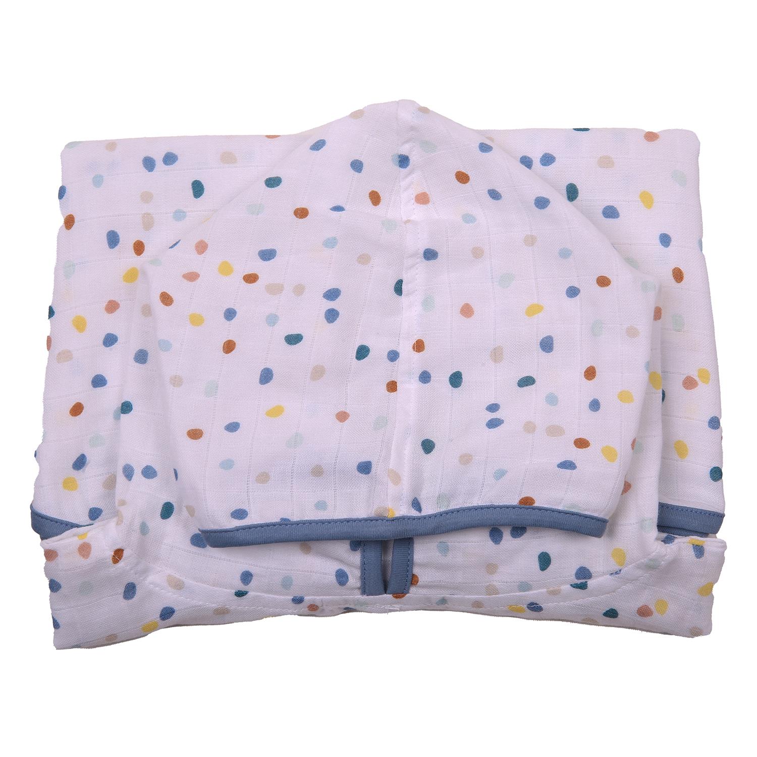 Müslin Panço - Puantiyeli Çocuk Müslin Panço - Miespiga