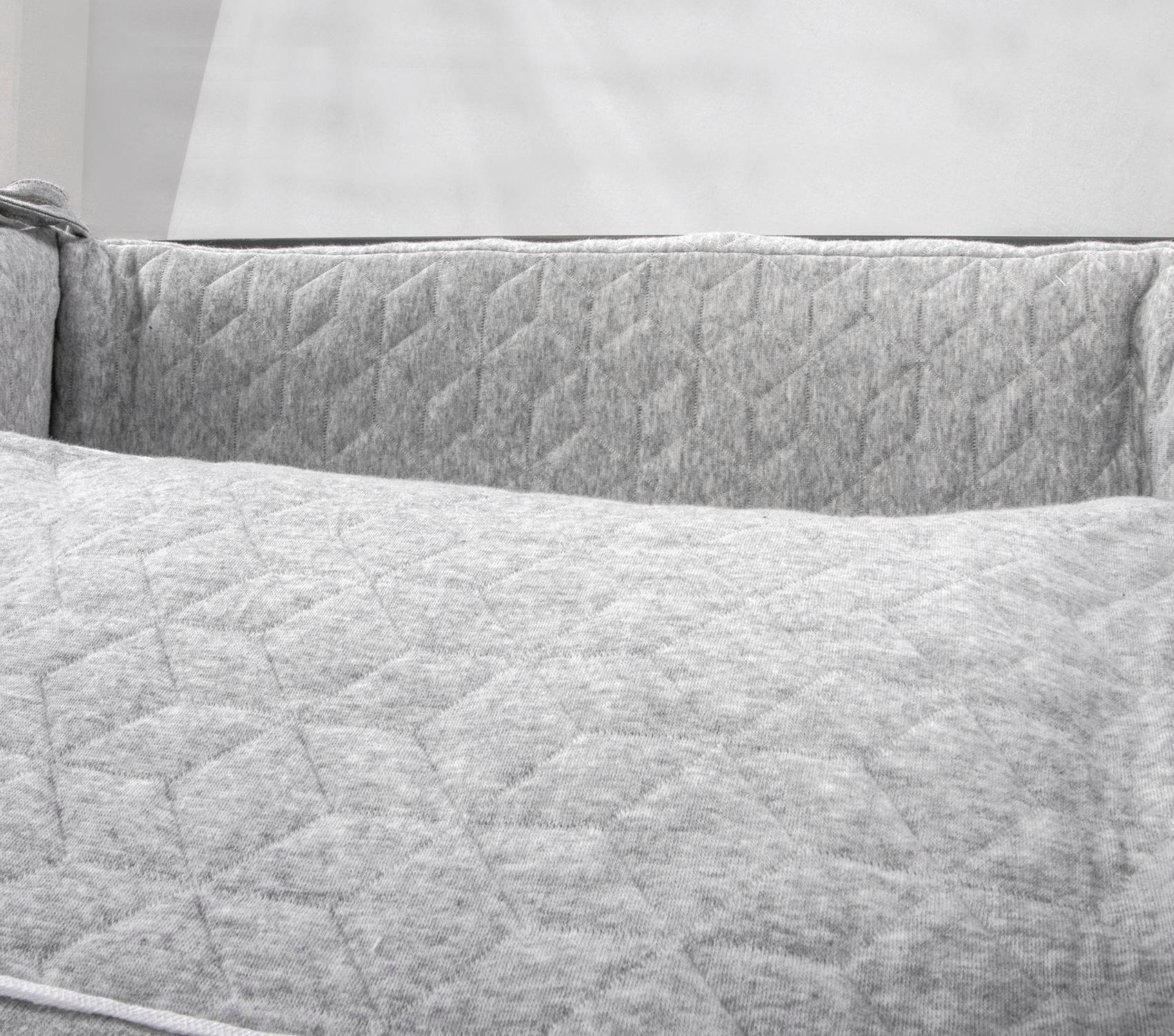 Nevresim Takımı - Star Grey Bebek Nevresim Takımı - Poetree Kids