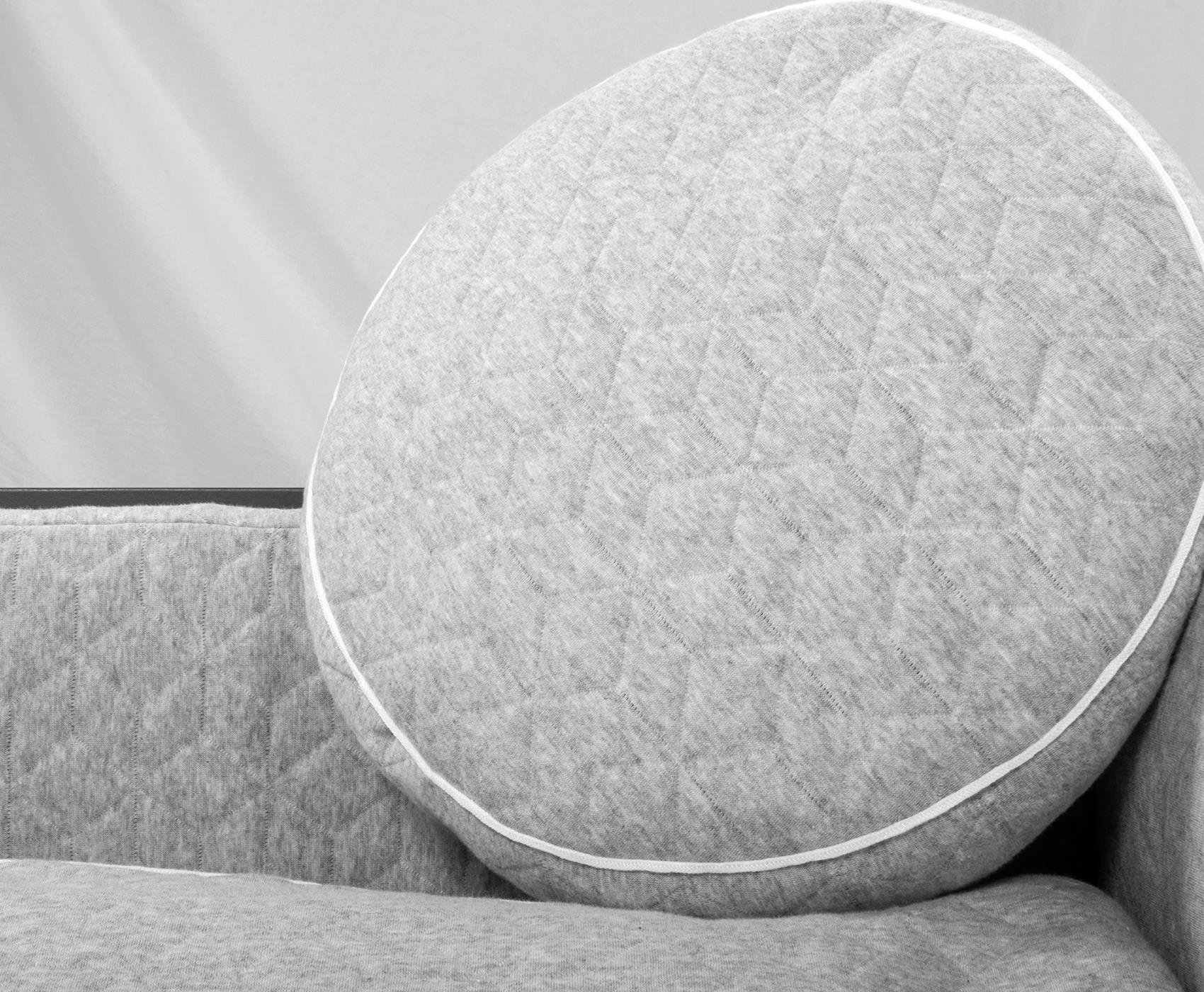 Yastık - Star Grey Dekoratif Yastık Yuvarlak - Poetree Kids