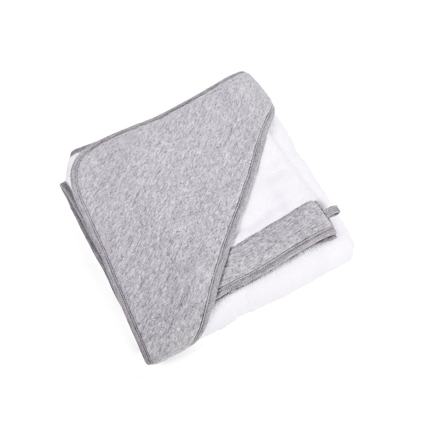Havlu Kundak - Star Grey Havlu Kundak Kese Seti - Poetree Kids