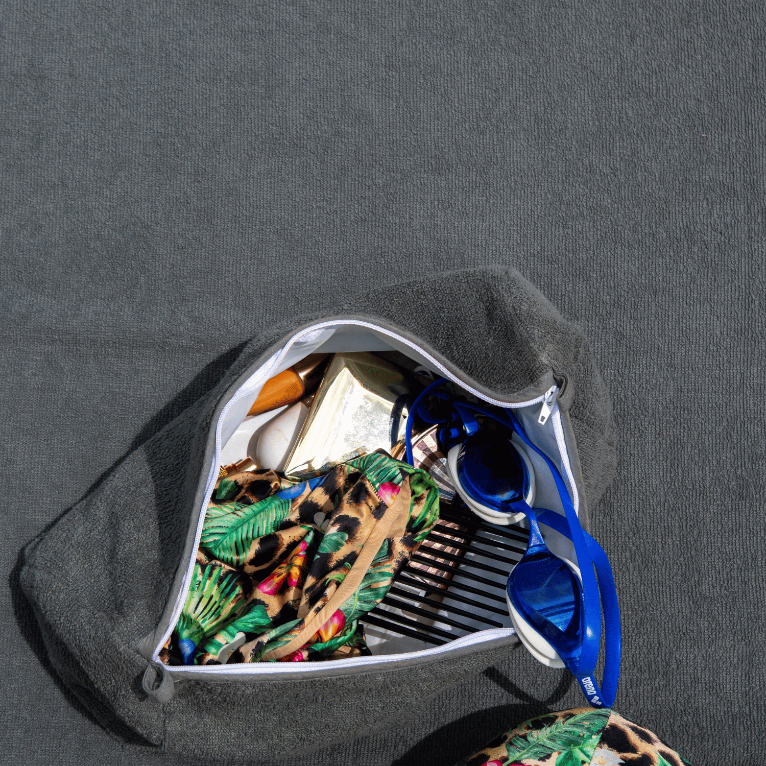 Plaj Çantası - Su Geçirmez Çok Amaçlı Islak Kuru Mayo Çantası - Miespiga