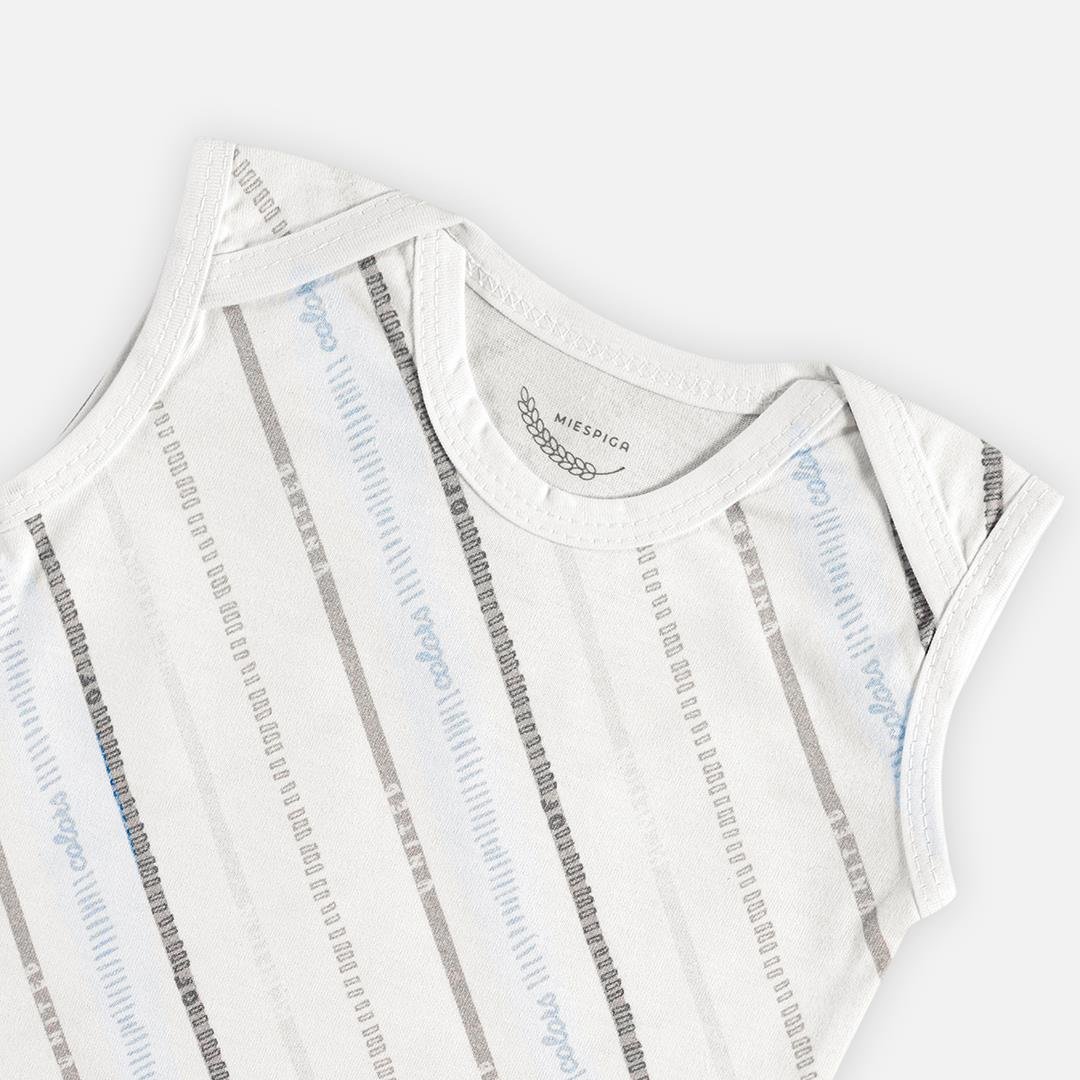 Body - United Bebek 3'Lü Kolsuz Body Set - Miespiga