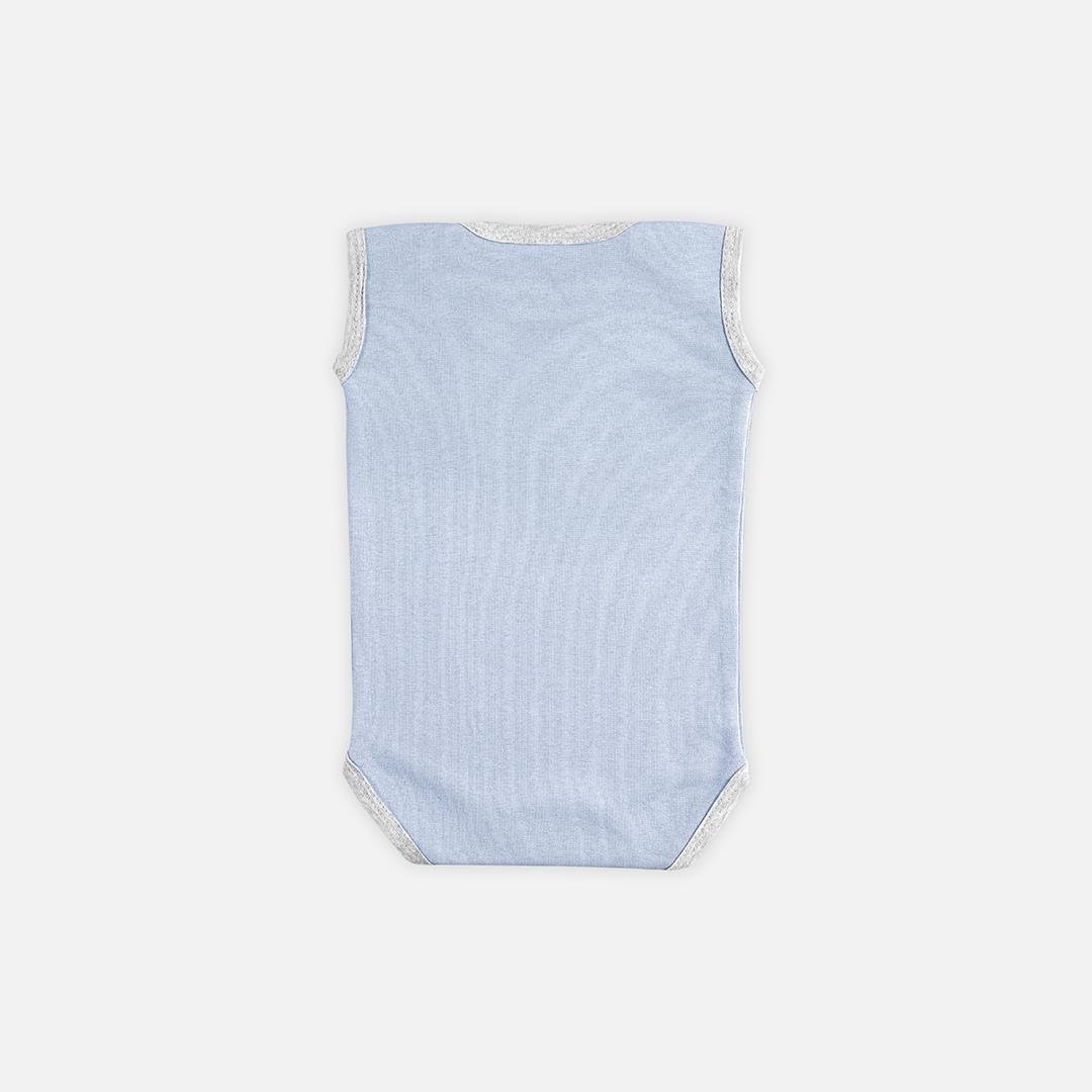 Body - United Bebek 3'Lü Kolsuz Body Set - Miespiga