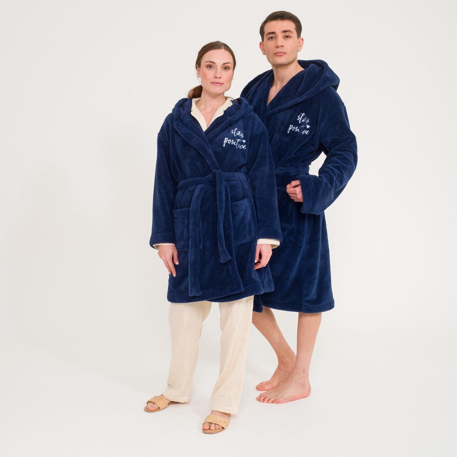 Sabahlık Seti - Uzun Kapüşonlu Welsoft Sabahlık Aile Seti - Miespiga