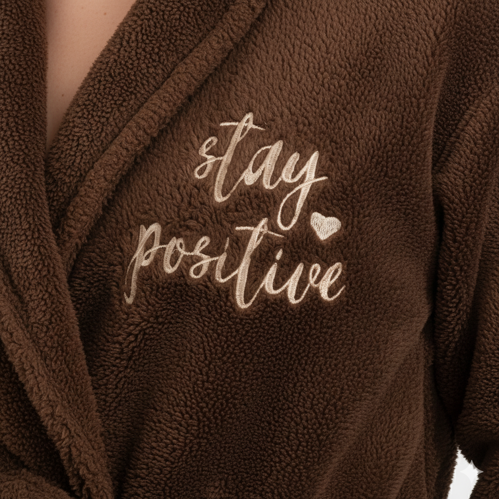 Sabahlık - Welsoft Kapüşonlu Peluş Kadın Sabahlık - Miespiga