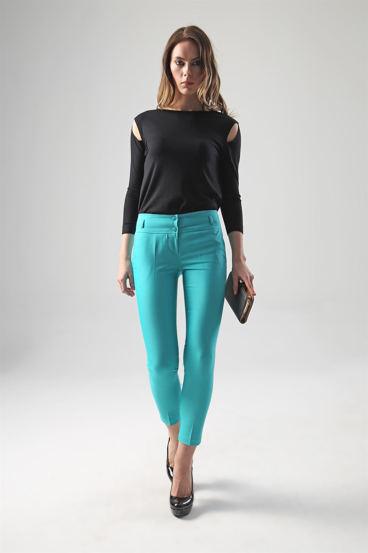 2199 AQUA PANTOLON