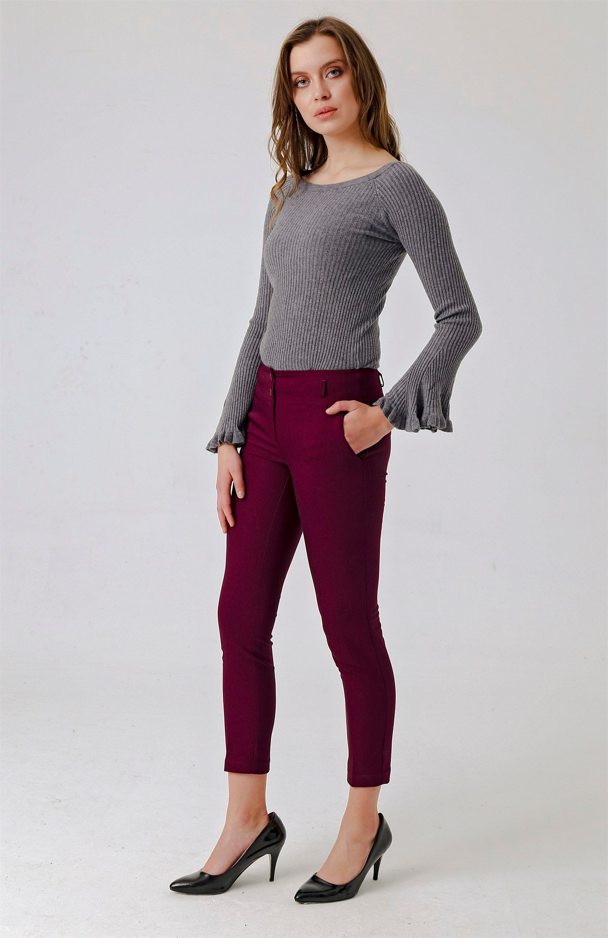 2199 K.MAGENTA PANTOLON