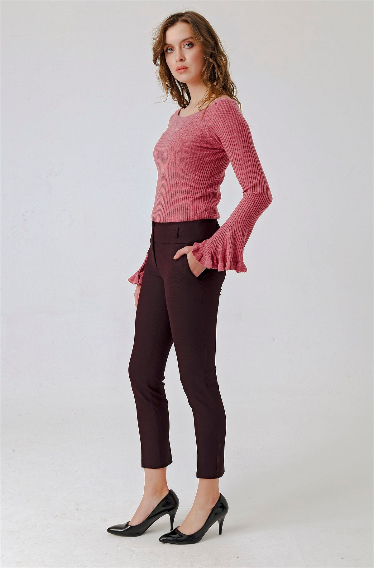 2483 BORDO PANTOLON