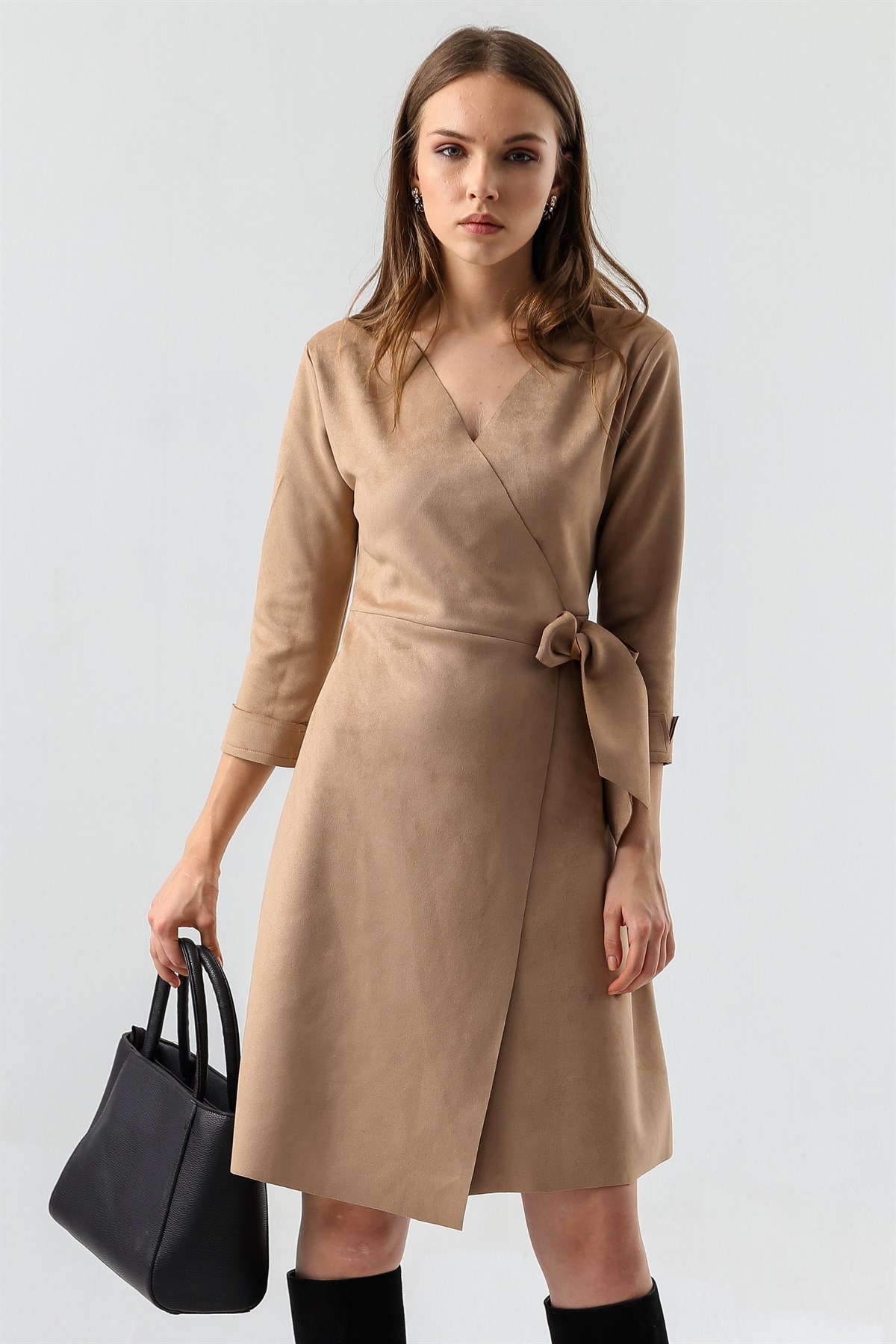4068 BEJ ELBİSE