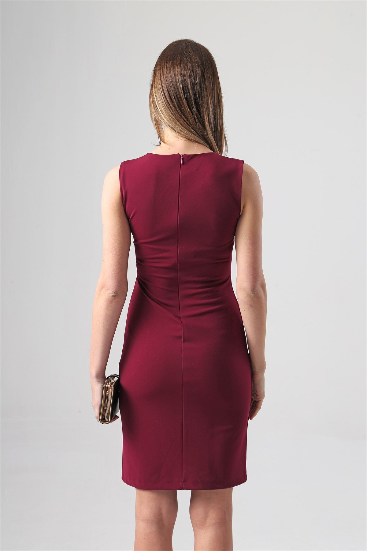 4095 MAGENTA ELBİSE