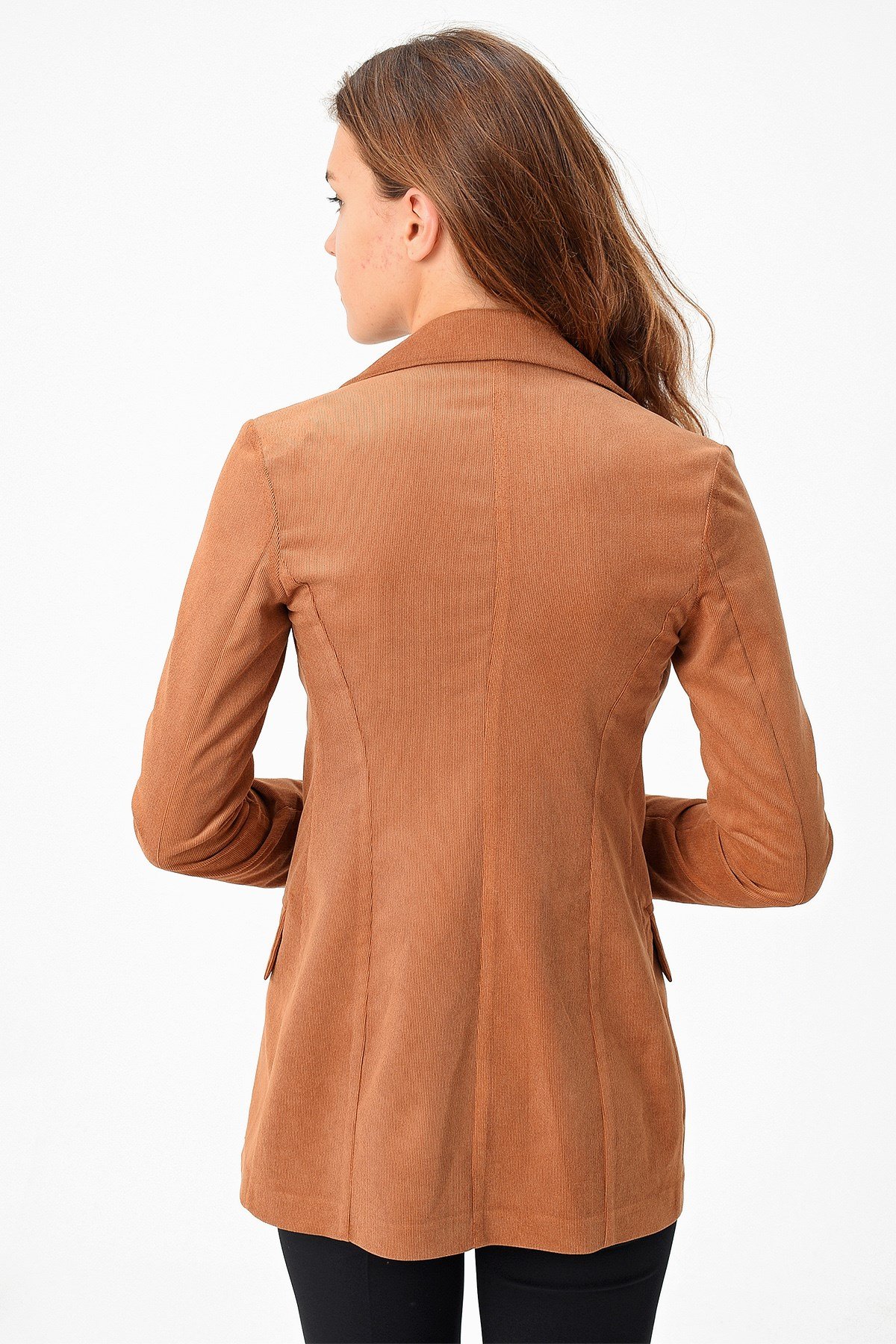 JUMENTKadıfe Blazer Şık Ceket - Camel