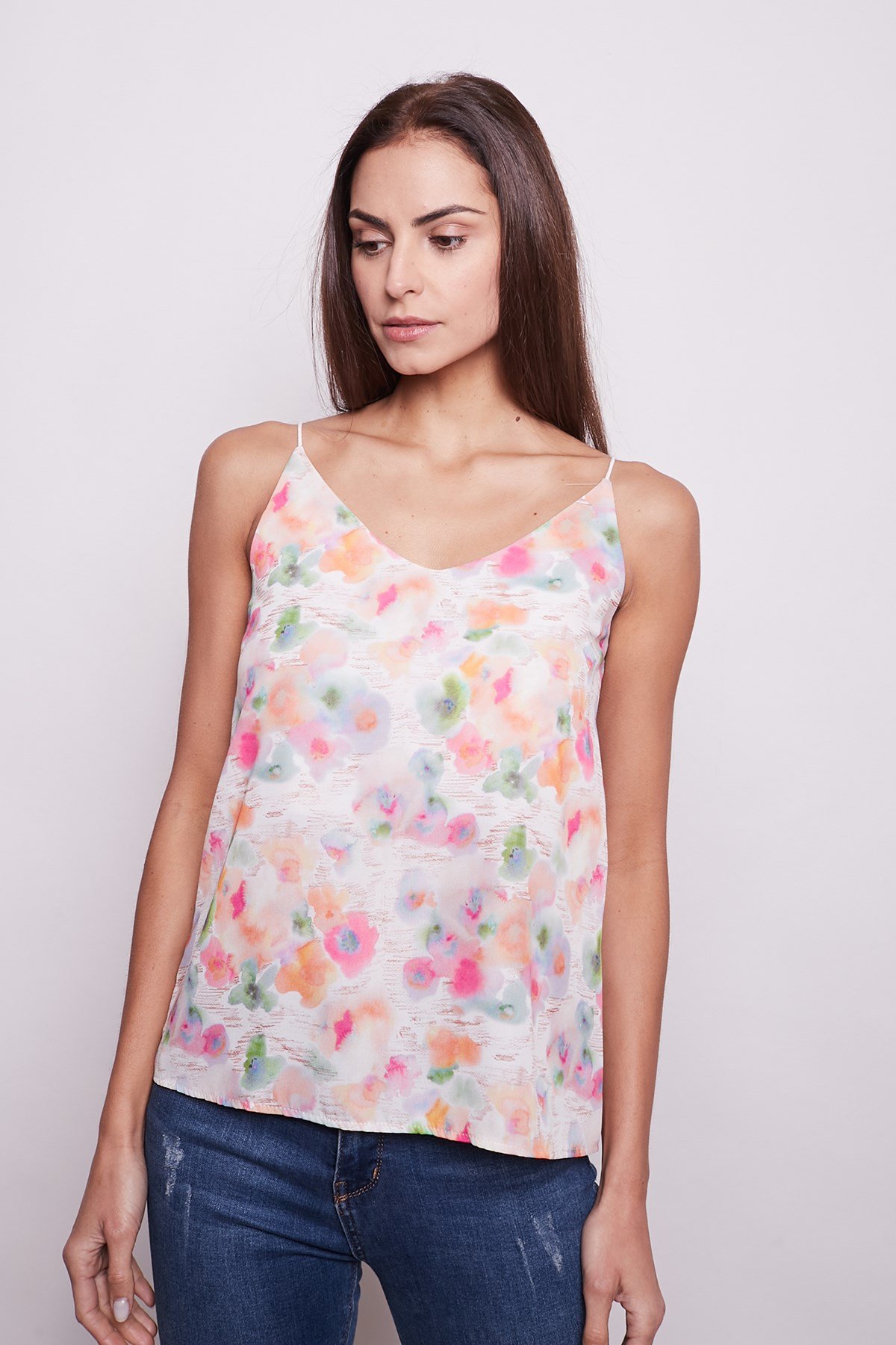 JUMENTQUEEN EMPİRME İP ASKILI BLUZ