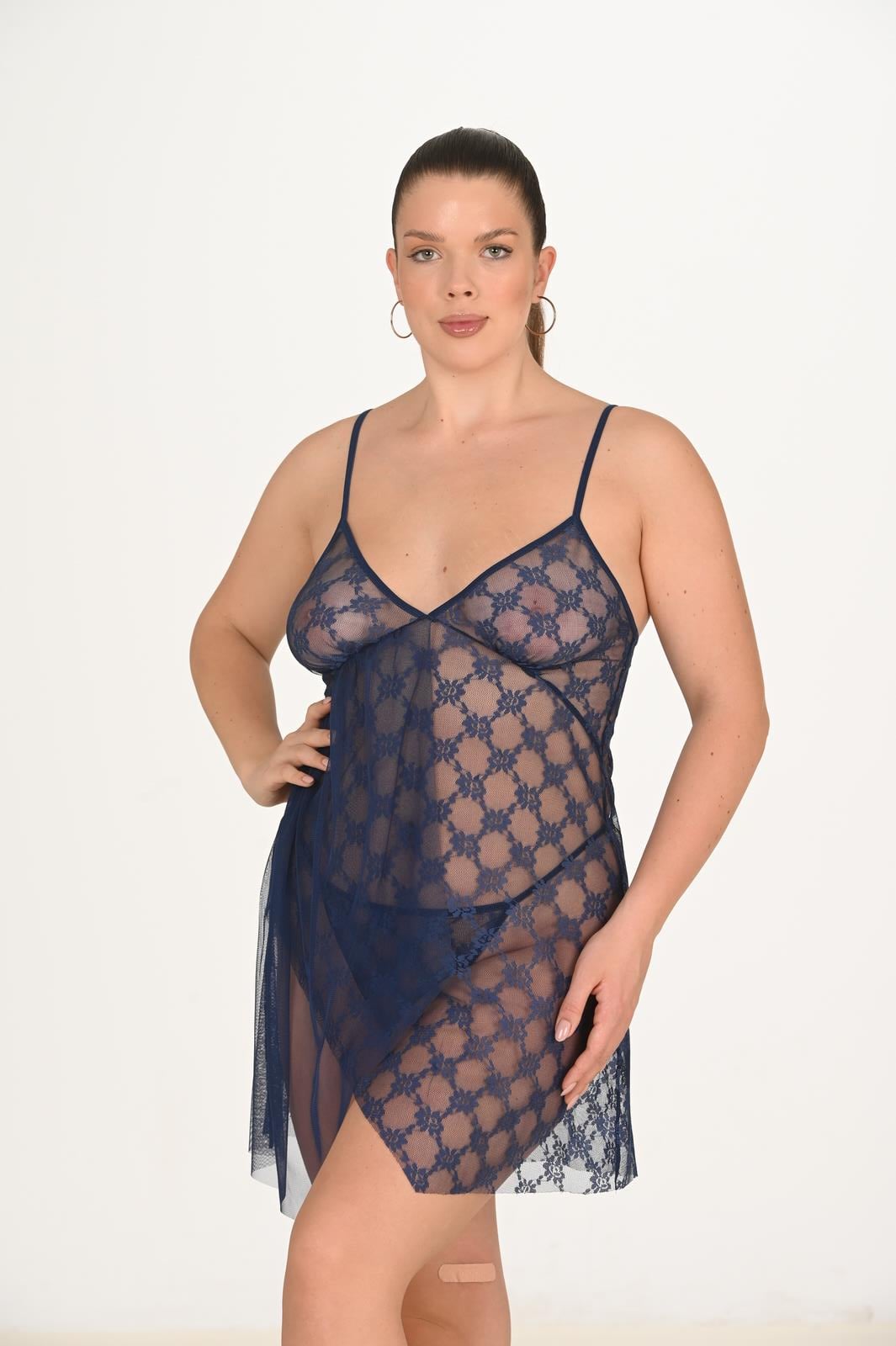 BS.LEZ K.GEC. 2XL LACİVERT PMODA