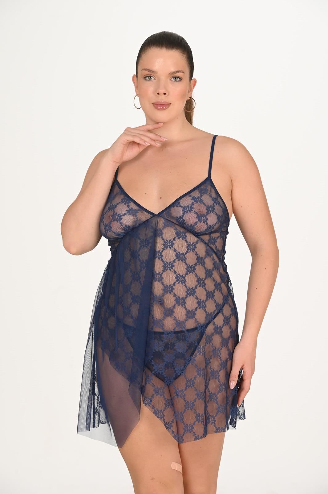 BS.LEZ K.GEC. 2XL LACİVERT PMODA