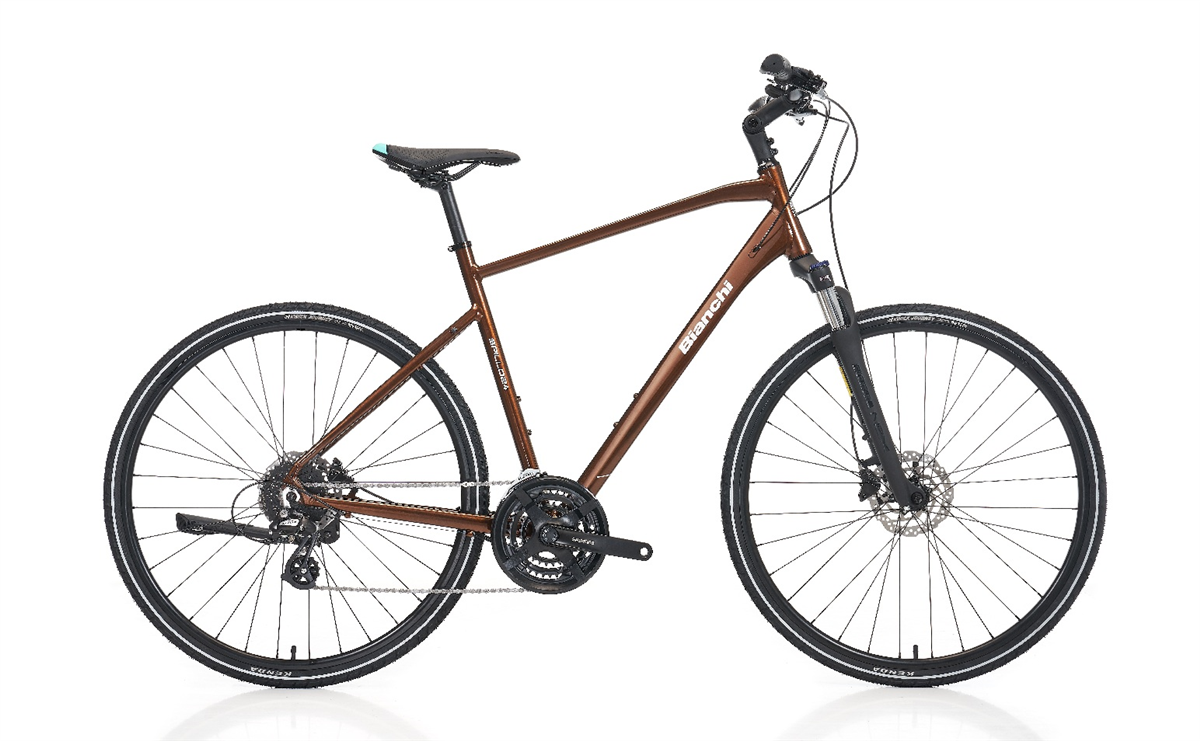 Bianchi NewTourer 24 Kahverengi 47 Kadro