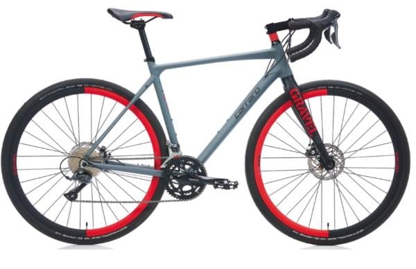 Carraro Gravel G0 Antrasit-Kırmızı 50 Kadro