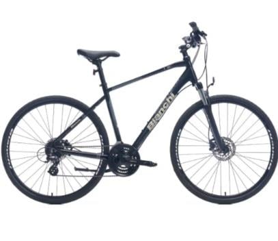 T0018-FS-D 21 Vites HD Trekking Bisiklet Siyah - Bej 51CM
