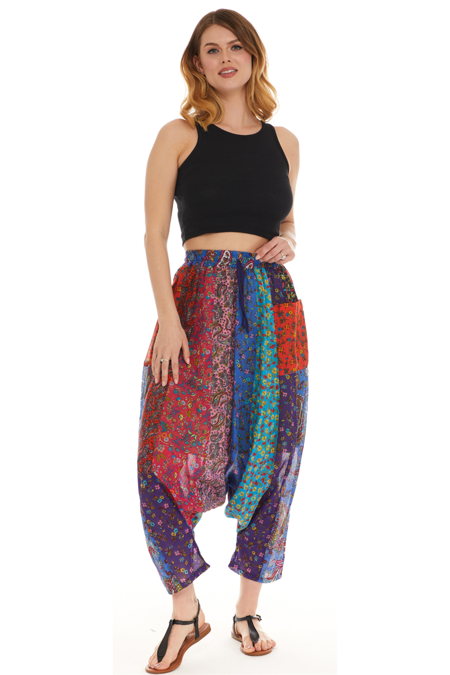 Patchwork Vual  Otantik  Şalvar