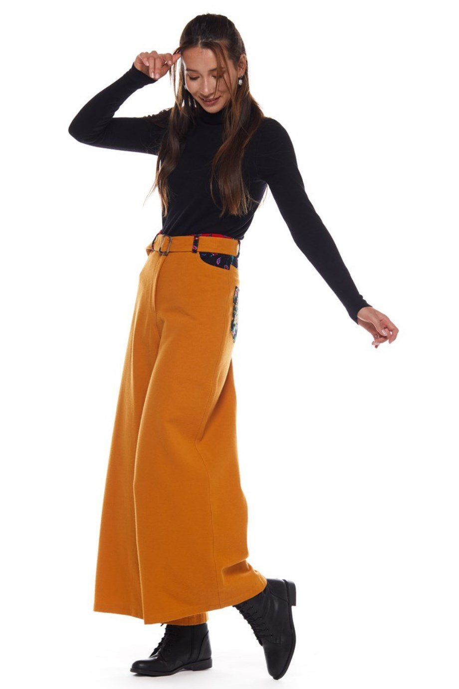 Pazen Hardal Geniş Paça Pantolon