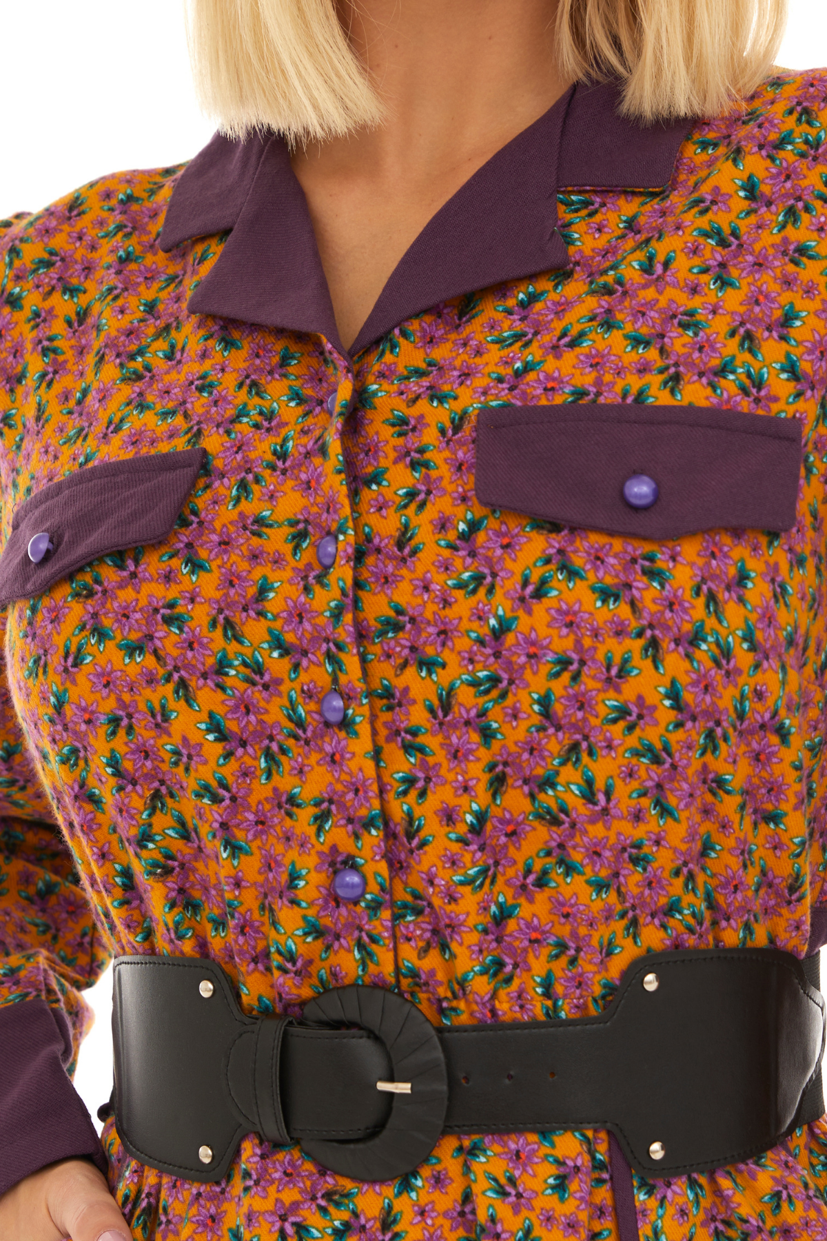 Pazen Hardal Kemerli  Sonbahar Kış Elbise