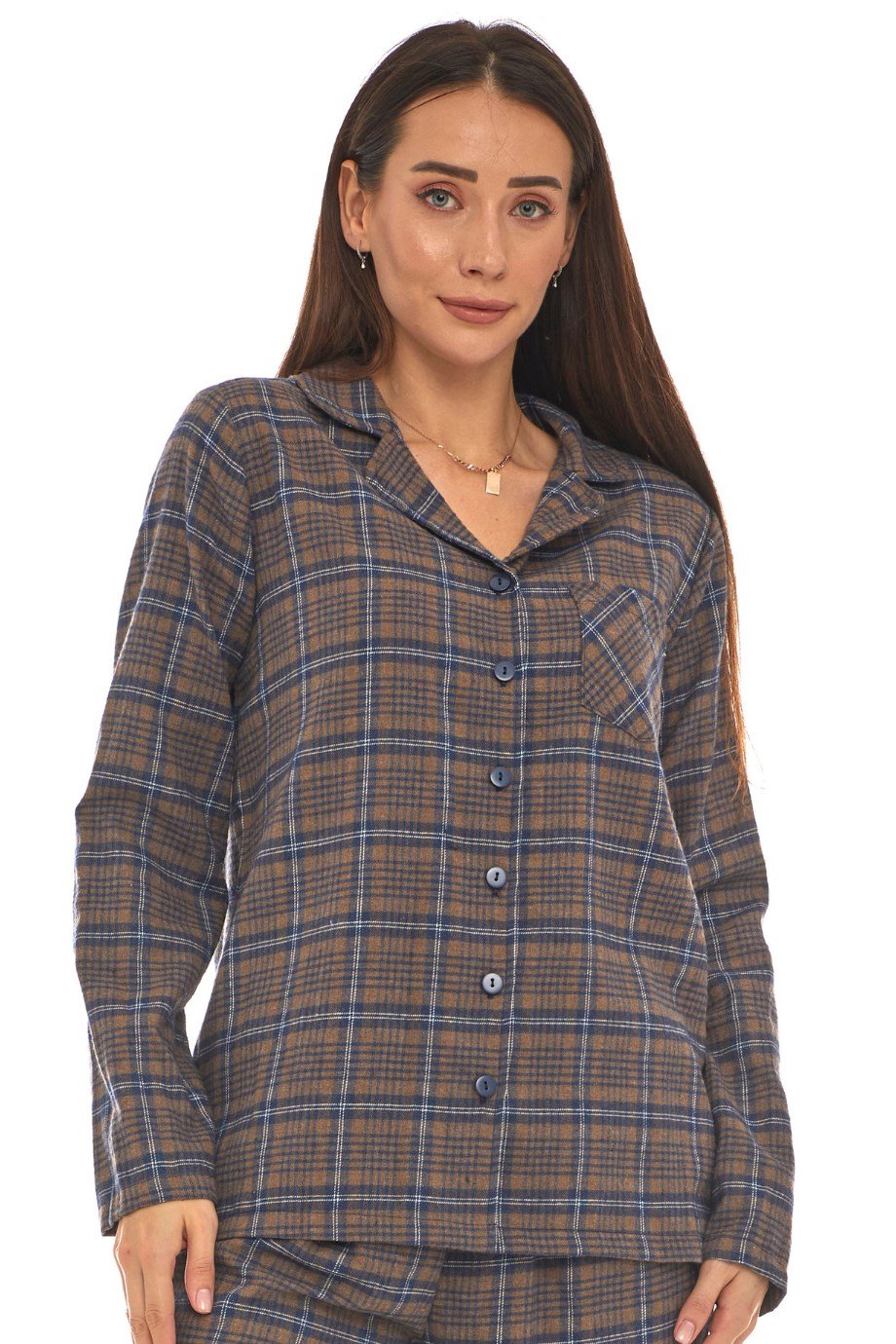 Pazen Kahve Pijama Takımı