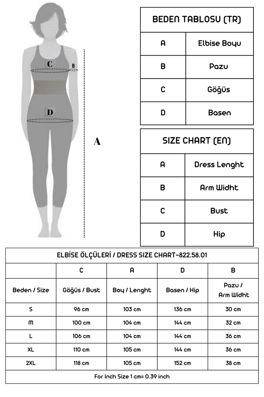 Pazen  Siyah Midi Boy Elbise
