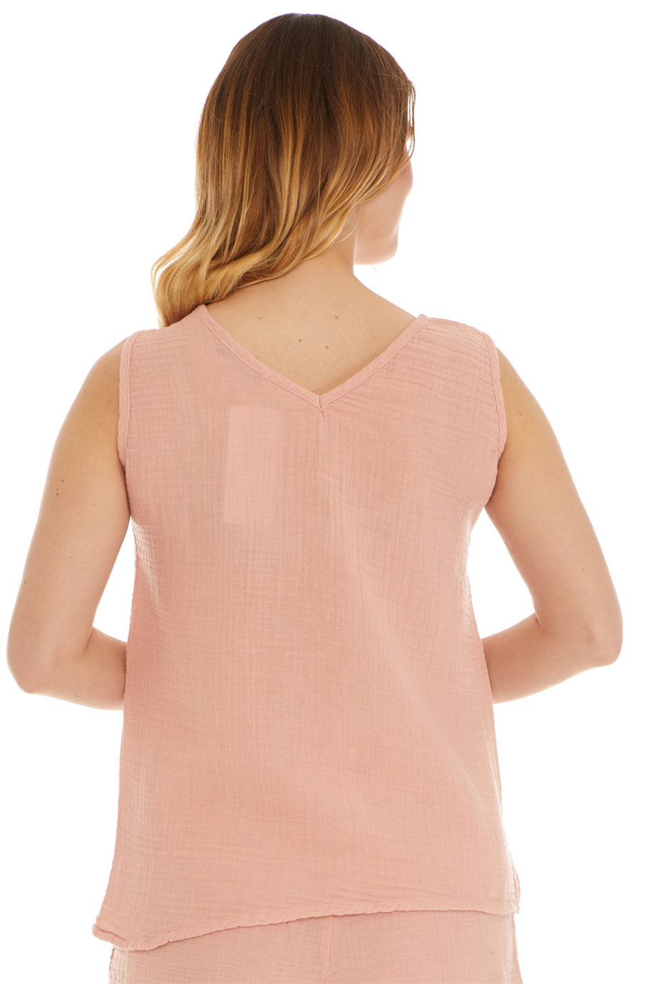 Pudra Kolsuz Müslin Bluz