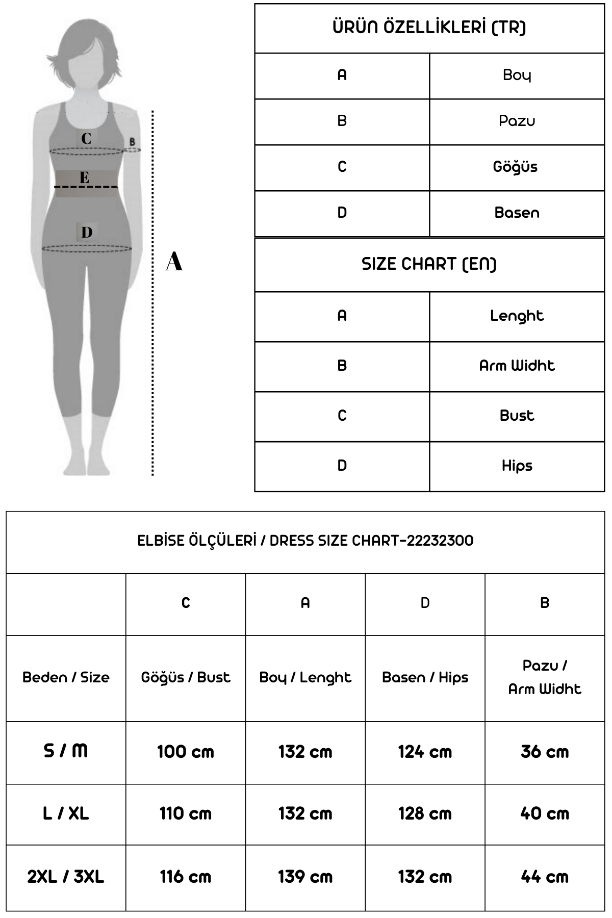 Şile Bezi Siyah Uzun Kol Nakışlı Uzun Yazlık Elbise