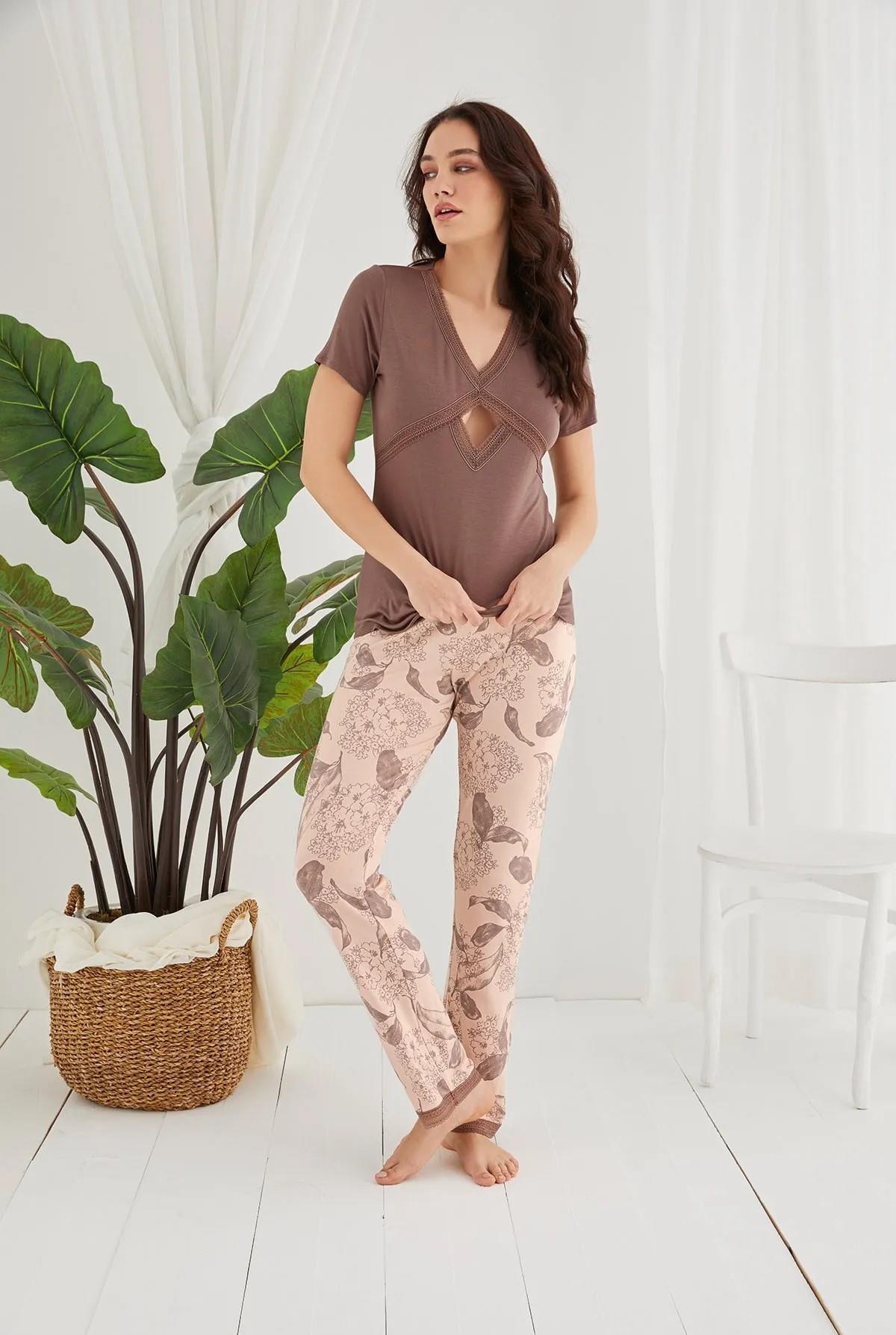 13549 ПИЖАНЫЙ КОПЛЕКТ НОРКОВЫЙ 