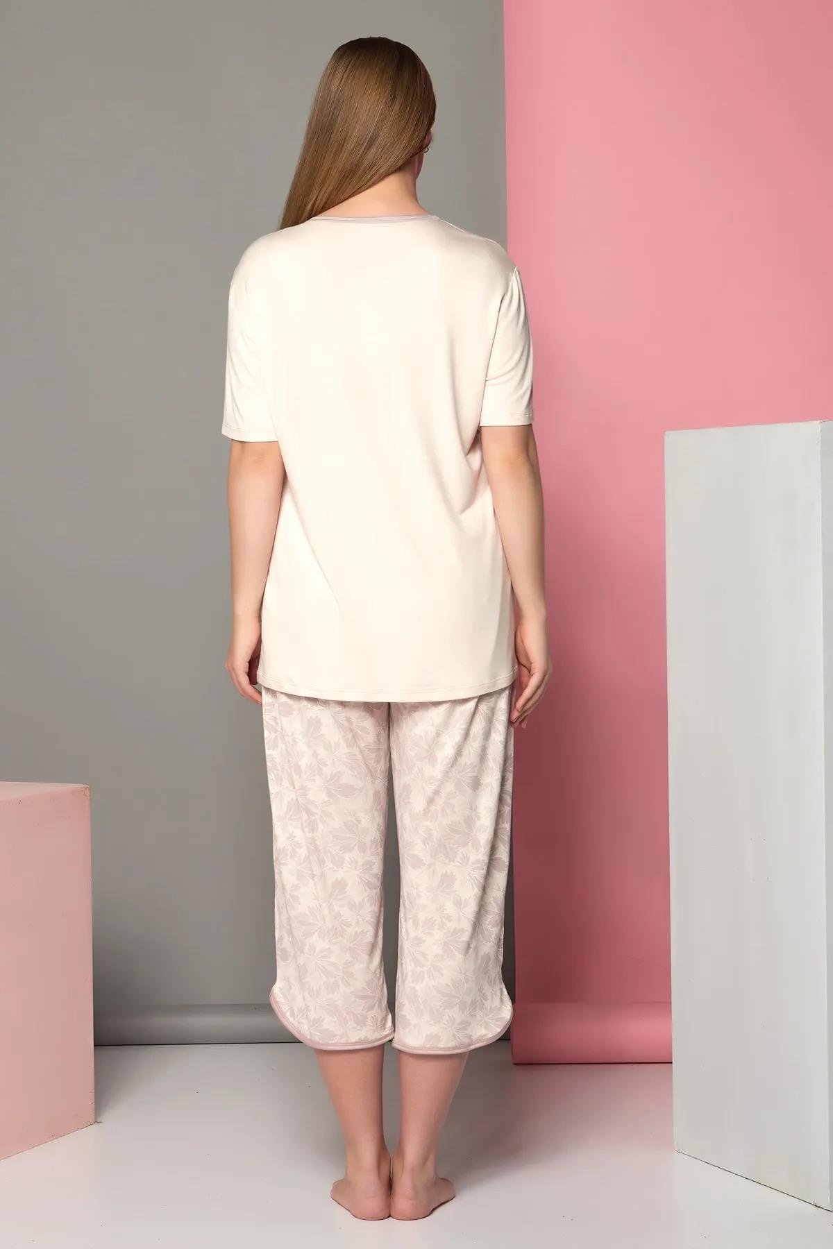 11840 ЖЕНСКИЙ КОСТЮ-КАПРИ ОВЕРСАЙЗ 