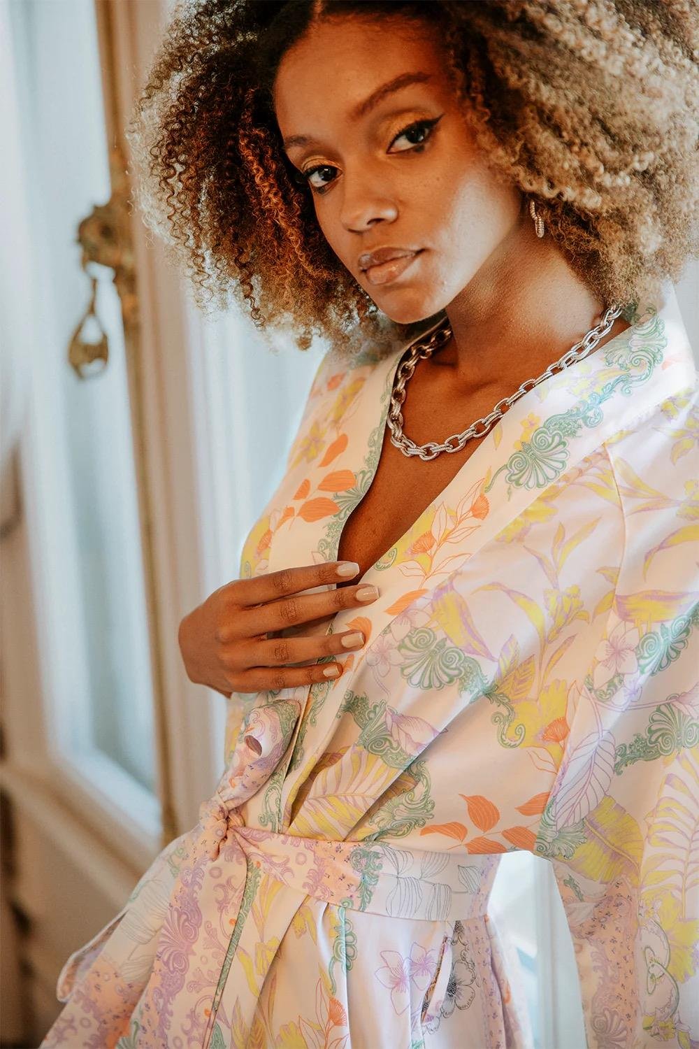 FOUR SEASONS PATCH Кимоно