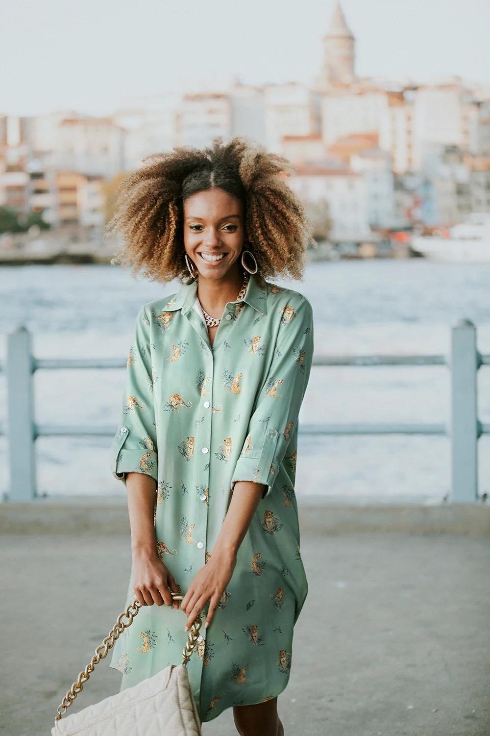 Sage Green Sahra Рубашка