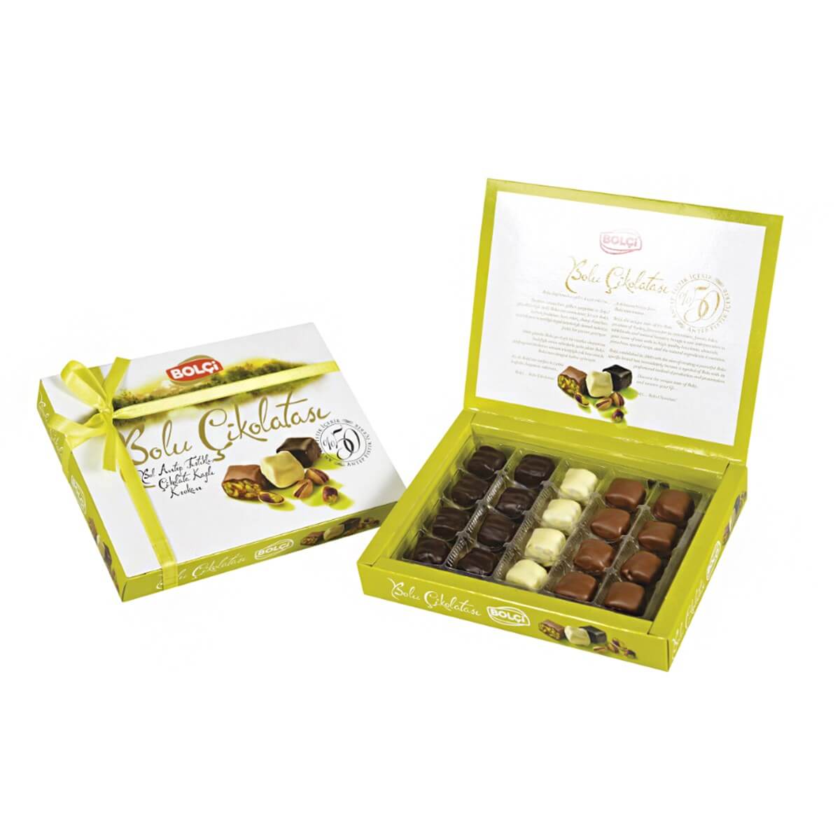 Bolu Çikolatası-ANTEP FISTIKLI 160 GR BOLU ÇİKOLATASI