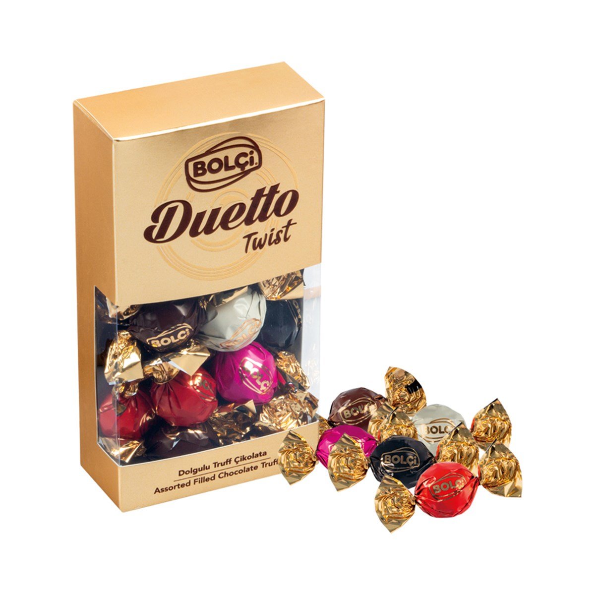 Trüf Çikolata-Düetto Twist Trüf Çikolata 160gr